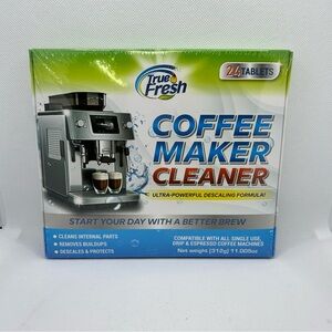 True Fresh Coffee Maker Cleaning Tablets – New